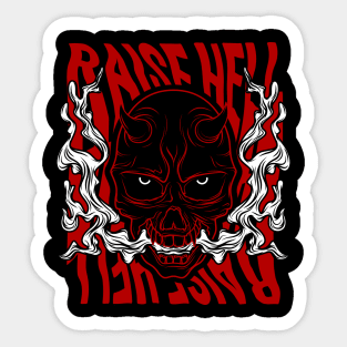 Raise Hell Sticker